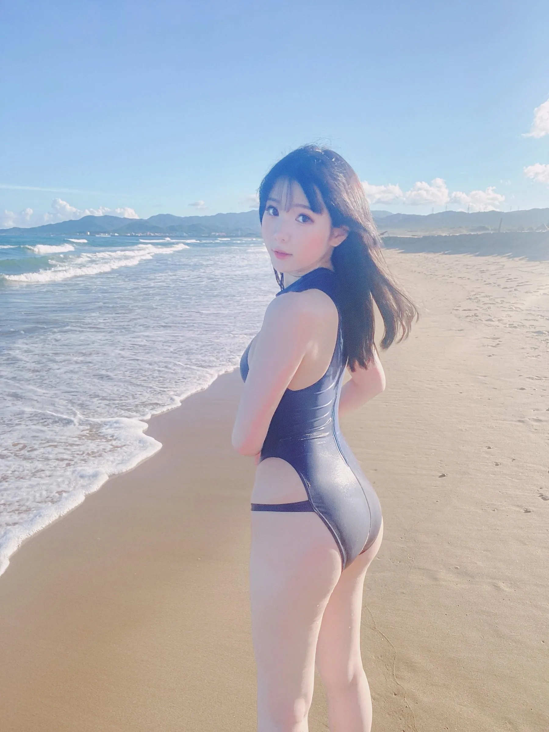 霜月shimo – NO.62 Fantia 2022年10月会员合集5期-2022-10-17 競泳水着 [27P]插图6
